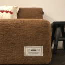 8ROW | jeadart 쥬다르 로우소파 부클 브라운 (Row sofa Bocle Brown) _ 아기소파 추천, 아기방 인테리어