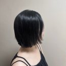 느낌헤어 | 야탑역 미용실 브린헤어 테슬컷 느낌 단발매직 후기