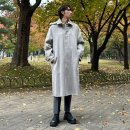 30대 남자 오버핏 발마칸 롱코트 애드호크 겨울 데일리룩 코디 완성