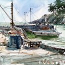 풍경수채화 이미지