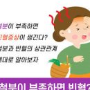 빈혈의 원인 혈색소 정상수치 좋은 음식 헤모글로빈 이미지