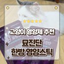기력 없는 묘르신을 위한 특급 보양식 고양이 프리미엄 한방 영양스틱 묘진단 급여후기