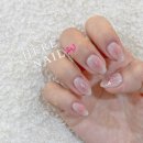 신촌 [헤르네일] 연말네일로 딱🎀 섬세한 치크네일