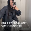 도트랩 | 온라인 품절템 H&M 폴카 도트 스커트 매장 피팅 후기
