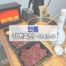 영현축산 | 9.10 화 - 안동 강변축산 뭉티기 육회 맛집 / 안동소주 추천