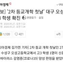 [속보] '2차 등교개학 첫날' 대구 오성고 고3 학생 확진 이미지