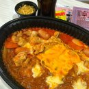 두마리찜닭 두찜 안양범계점 | 두찜 불닭로제찜닭 눈꽃감자 맵기 보통맛