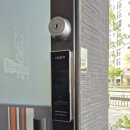 드림키24시열쇠디지털도어락현관키번호키보조키 | 광주 북구 서양로 샷시문 디지털도어락 추가 설치 후기 (락프로 SS7000N)