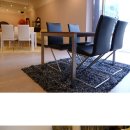 미라지가구(명품수입 고급식탁) - Mirage 3330 Dining Set (1 Table + 4 Chair) 이미지