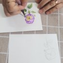 플러스펜 수채화 이미지