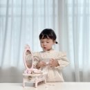[키키라운지] 핑크거울공주화장대 아기화장대 화장품놀이 화장놀이 원목화장대 강추추!