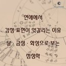 운명을 보는 별자리 점성학 | 연애에서 감정 표현이 엇갈리는 이유 - 달·금성·화성으로 보는 점성학