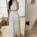 르옐[lyeal] Lily long skirt, Lily sleeveless top릴리 셋업 구매후기 +착용샷