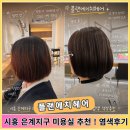 손미용실 - 강릉시 | 시흥 은계지구 미용실 플랜에이치헤어 손빠르고 지루하지 않는 염색 후기