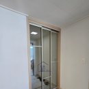 씨유 마산산호경동점 | 마산 산호 경동리인 2단지 현관중문｜반려견이 있는 집을 위한 샴페인골드 3연동 도어