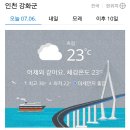 7월6일(목)김포.강화 날씨 이미지