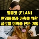 (주)국제가축약품 | 엘랑코 (ELAN) 전망 | 반려동물과 가축을 위한 글로벌 의약품 전문 기업
