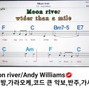 금바님 예정곡 Moon River 반주 영상 이미지