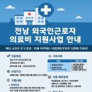 전남이주민통합지원센터 전남 외국인근로자 의료비 지원사업