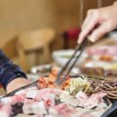 한식뷔페와삼겹살 | 구미동 삼겹살 한식뷔페 마실방 삼겹살 둘 다 먹은 후기