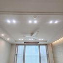 미경전기 | 대구 현풍 테크노 진아리채 전체 LED/천장보강 실링팬 시공 후기/매입등 간접조명 콘센트 증설