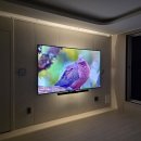 중앙메딕스충청지사 | 아산 자이그랜드파크1단지 쇼파월가벽 특수 무타공 TV