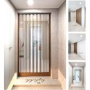 도봉-쌍문-도봉-1566 | 세로간살도어 원슬라이딩중문 도봉구 쌍문브라운스톤 현관중문 시공후기