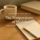 영어의 메커니즘 06 | 조동사의 온도 — 말의 강도, 마음의 온도 이미지