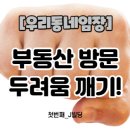 부동산 방문 두려움 깨기! 이미지