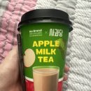 노브랜드 콜라보 사과당 애플밀크티 내돈내산 맛있는데?