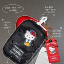 멀티포터 | 헬로키티x요시다포터 멀티 파우치 블랙 컬러(공홈 구매 후기)