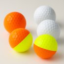 큐코리아 | 스릭슨 큐스타 투어 디바이드, 가성비 우레탄 반반 골프공 시인성 및 스핀 성능 후기