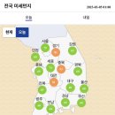 ＜오늘의 날씨 🌞☔️☃️＞ 2023년 3월 5일 일요일 이미지