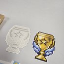 행운마트 | STIPIX 픽셀컬러링 DIY 키트 - 행운마트 시리즈를 해보았습니다!! 내돈내산 후기!