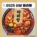 GS25편의점 2월 신상 정통 마라탕 후기