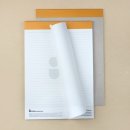 유니코퍼레이션 | 리갈패드 제작 후기 유니코퍼레이션 A4 리갈패드 단면컬러 반복인쇄 절취선 상단스티커