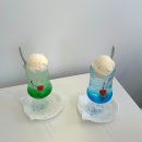 파란바다약국 | 청량하고 빈티지한 일본 감성 망원동 마포구청역 카페, 쿠루리🫧