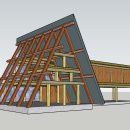 A 프레임하우스, A - frame house 프로젝트 "A" 통나무집 이미지