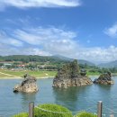 여행) 제천-단양여행 후기 day2-3(도담삼봉,알파인코스터,단양맛집,흑마늘소금빵)