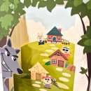 부산터널 1 | [공지] 부산 초등 독후활동 방학특강 추천 | 아기돼지 삼형제 입체 터널북(팝업북) 만들기