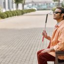 시각장애인 이미지