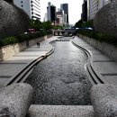 발;담그다