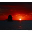 꽃지노을 이미지