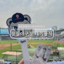 (개인)최민석 | 잠실야구장 테이블석 좌석 3루 214블럭 시야