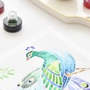 수채화 그리기 이미지