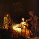 보디발의 아내 요셉을 모함하다(Rembrandt) 이미지