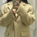 레이지샵 이브 핸드메이드코트, 리에뜨 안느자켓 베이지 착샷리뷰
