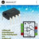 IC 741. Operational Amplifer 이미지