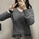 [마뗑킴] 가디건 PINTUCK POINT KNIT CARDIGAN &#39;MK2434CD018MCH&#39;