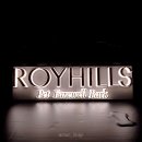 ROYHILLS | 일체형간판) ROYHILLS 스마트채널 전면 도료처리